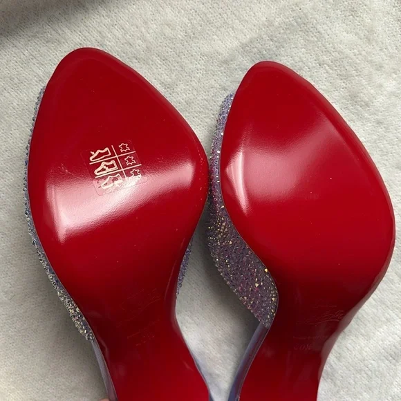 Christian Louboutin Me Dolly Strass 100 - Picture 8 of 9